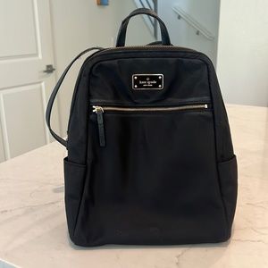 Kate Spade Black Backpack